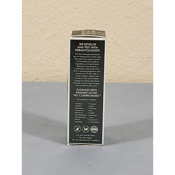 Hyaluronic Acid Serum Vitamin E Aloe Vera 1 oz Eclat Glisten Up! - Picture 4 of 6